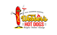 design delicious hot dog BBQ chicken logo