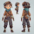 create unique 2d game characters, animations, and nfts
