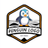 make an proffesional penguin logo