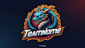 design hydra dragon mascot logo with express delivery