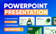 do powerpoint slides, pitch deck design, canva presentation, google slides