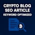write expert crypto trading blogs with technical analysis
