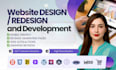 design, redesign, or build a responsive wordpress website with elementor