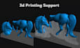 professionally support your 3d model for resin 3d printing