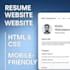 create a personal portfolio or resume website and host it on github