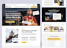 build hvac roofing website, plumbing contractor landing page website