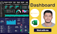 create a dashboard in power bi or excel