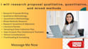 handle qualitative, quantitative and mixed method research analysis