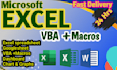 do any advance excel, vba, googlesheet, macros and formulas