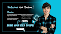 build a multipage website with animations and modern UI
