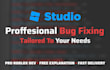 fix bugs in your roblox code as a professional scripter