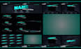 design custom twitch overlay stream package and vtuber overlay