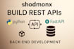 build and integrate fast rest apis using python and fastapi
