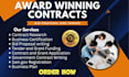 write winning government contract proposals, rfp responses, and bids