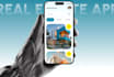 develop real estate app, crypto wallet app, real estate website development