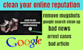 remove mugshots cases articles news delete negative links