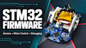 develop stm32 firmware for sensors and motor control