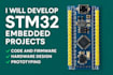 develop stm32 projects with code and hardware design