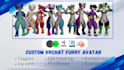 model vrchat vrchat avatar furry avatar nsfw  vrcharacter
