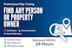 do skip tracing to find property owners and contact info