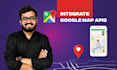integrate google maps API into your website, web app or e commerce
