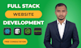 build custom mern stack website and web application