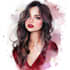 create whimsical watercolor and realistic