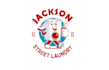 design fun cool laundry service logo