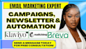 mailchimp klaviyo brevo campaign newsletter email template segmentation sequence