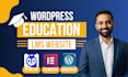 create elearning lms website using tutor lms