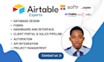 setup airtable automation airtable database softr webapp, ai as airtable expert