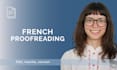 proofread and edit your french text
