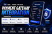 integrate payment gateway stripe, paypal, apple pay, google pay for your website