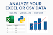 analyze your excel or CSV data