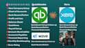 do setup, cleanup bookkeeping, using quickbooks, wave and xero