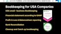 provide bookkeeping services for businesses in the USA