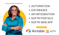 design airtable workflow and task automation for CRM