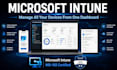 deploy microsoft intune for device management and endpoint security
