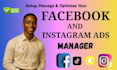 set up and manage facebook ads, meta ads campaign