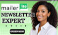 setup mailerlite newsletters email templates landing pages and automation setups