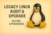 audit and modernize your legacy linux servers and systems