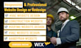design hvac website plumbing handyman contractor construction roofing website