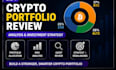 review your crypto portfolio and investment strategy