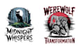 do unique werewolf logo with halloween t shirt design