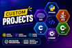 do programming, coding projects in python , php, c, cpp, and java