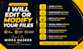 edit or modify your logo and graphics files professionally in 24 hours
