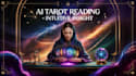 ai tarot reading and intuitive human interpretation