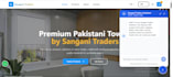 create a modern ecommerce site with ai chatbot and payments
