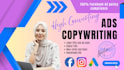 write high converting ad copy for facebook, instagram, and google ads
