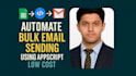 automate bulk email sending via ses mailgun gridsend